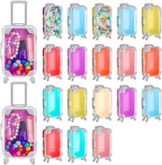 Mini Travel Suitcase Party Gift Boxes – For Candy, Cosmetics, Jewelry, Girls’ Birthday, Cruise, Wedding