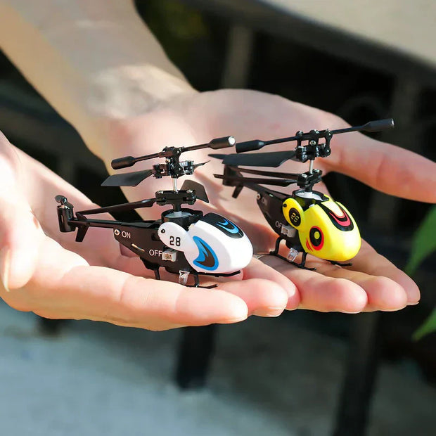 🚁Mini Remote Control Helicopter – Palm-Sized Indoor & Outdoor Fun