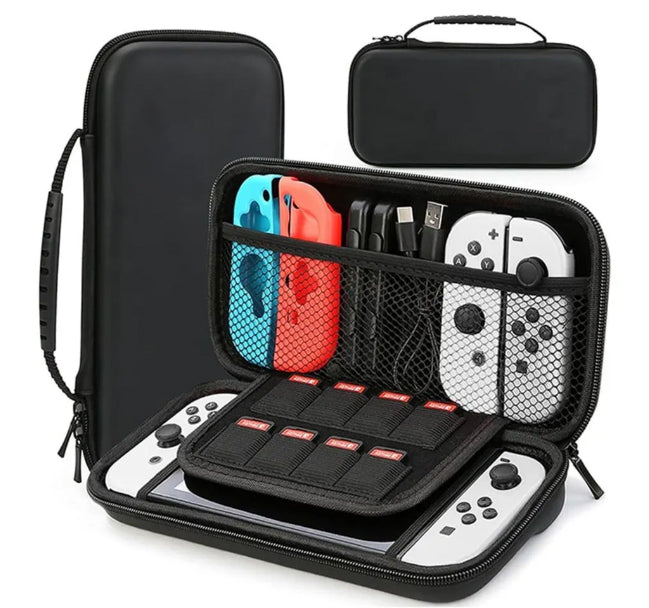 Hard Carrying Case for Gaming Devices | Waterproof & Shockproof | Fits Nintendo Switch, PSP, PS Vita & More